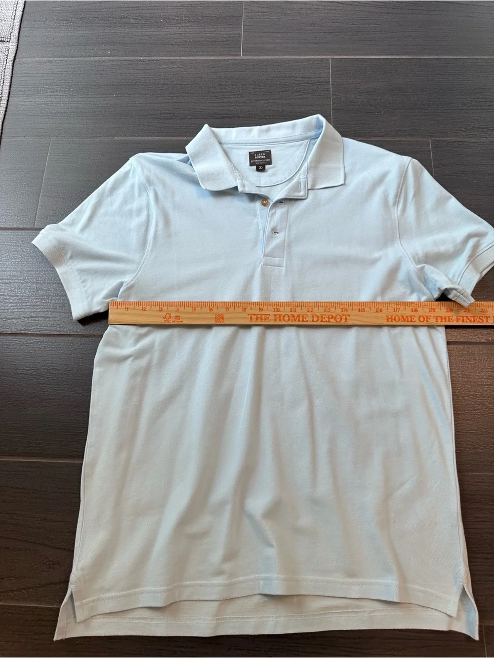 J. Crew Bowery Light Blue Men's Polo Shirt